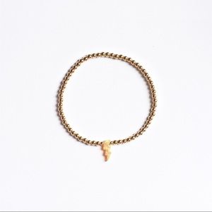 Opal Bolt Bracelet Gold